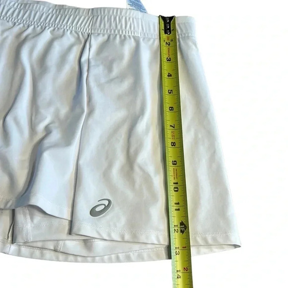 ASICS skort Y2K, retro, all White ,tennis style,activewear,sporty,feminine,NWT - Picture 14 of 16